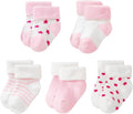 5 Paires de Chaussettes Bébé Fille