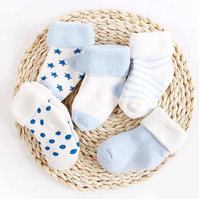 10 Paires de Chaussettes pour bébé garçon