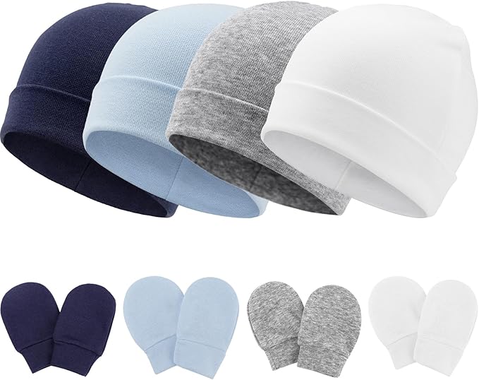 Bonnets de Naissance et Moufles