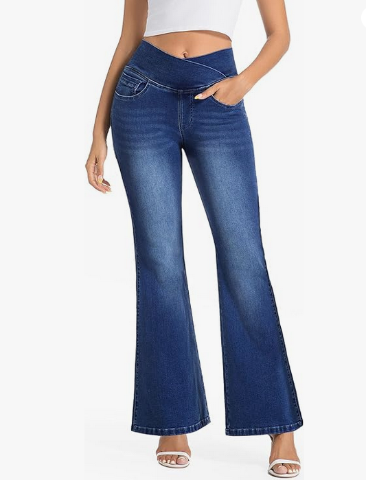 Jeans Femme Bootcut Élastique
