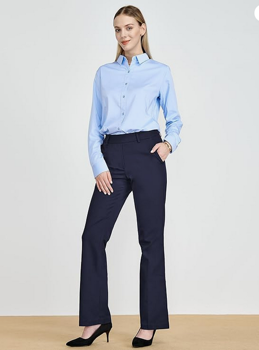 Pantalon Bootcut avec Poches