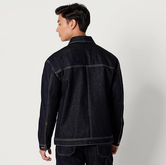 Veste Utilitaire en Jean Rigide