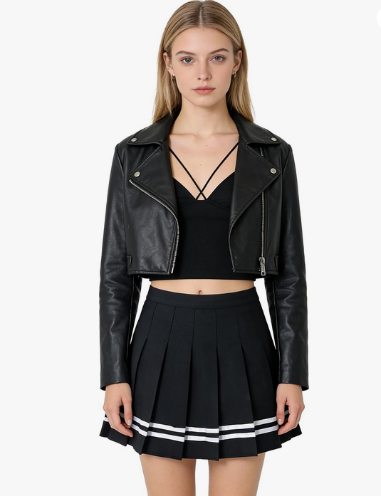 Jupe plissée avec Shorts intégrés