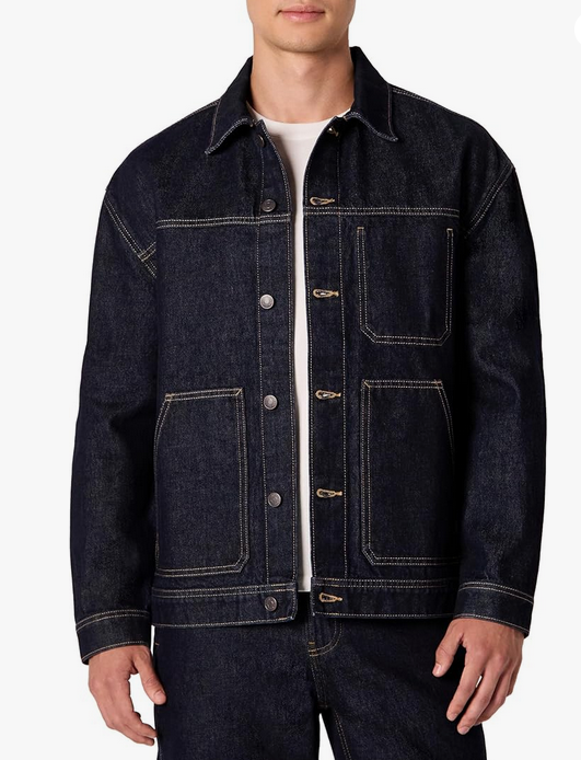 Veste Utilitaire en Jean Rigide